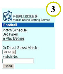 Betting Functions - User Guide - Mobile Online Betting Service - The Hong Kong Jockey Club