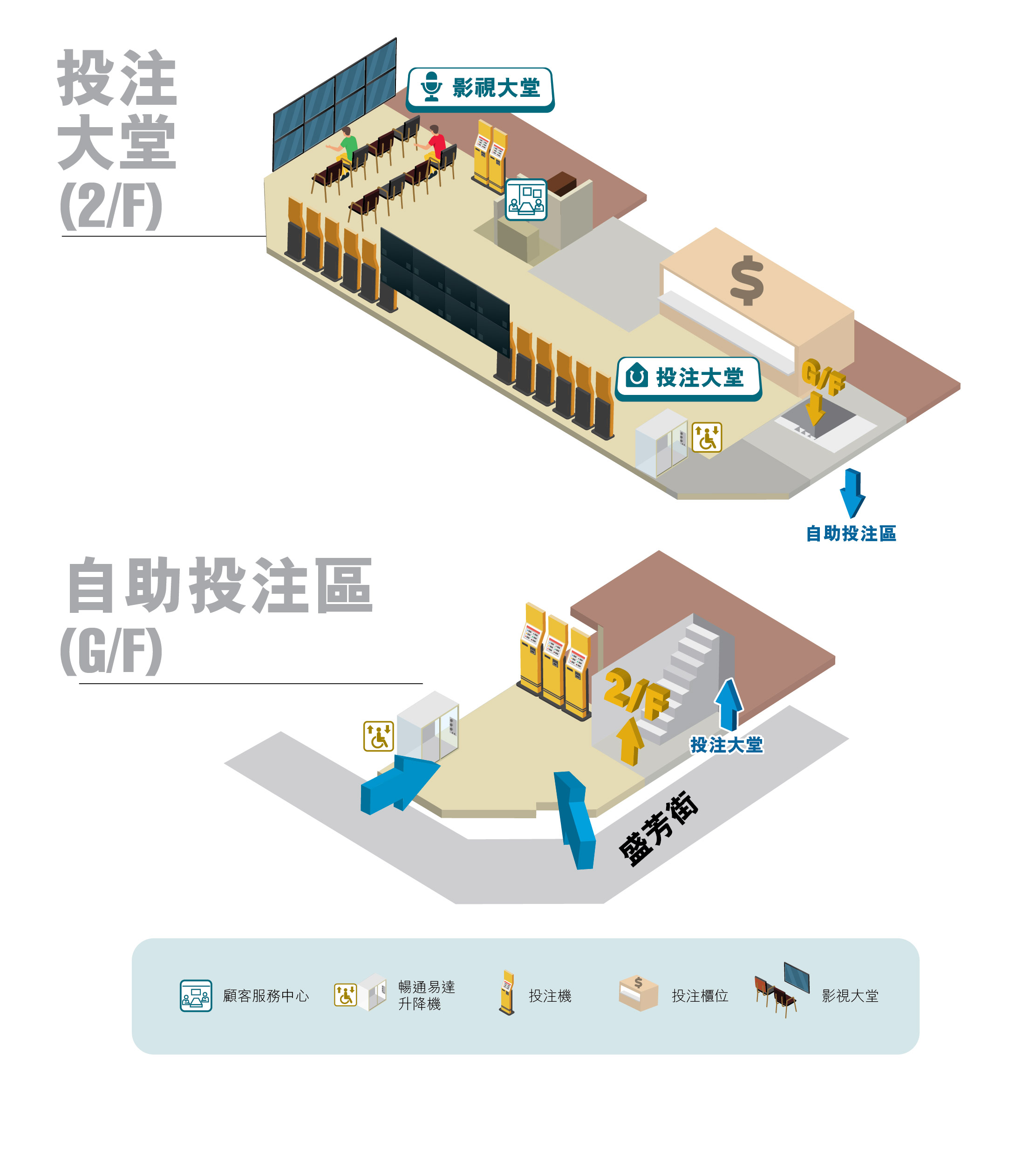 由近盛芳街入口開始的常勝路線
